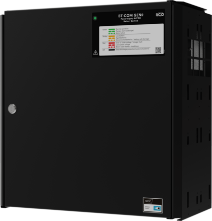 BT-10-L COM Gen2 Strømforsyning 10A 24V ekskl. 2x45Ah batterier