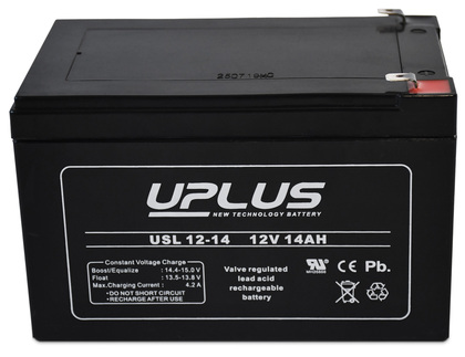 Batteri 12V 14Ah. 10-12år High Performance