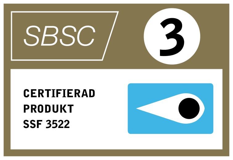 SBSC-sertifisert produktklasse 3-logo