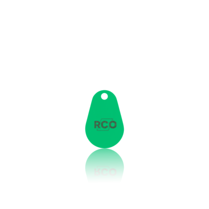 RCO COMBI-TAG GRØNN 4K Nøkkelringstag m/samme ID for MiFare/EM