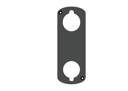 Distanseplate NoKey C Utside